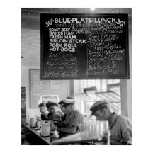 Trucker's Cafe, 1940.  foto