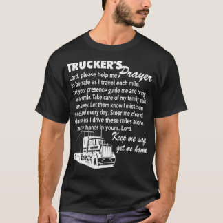 Truckers Gebed Truck Driver cadeau voor mannen en T-shirt