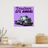 Truckers L'il Angel Poster (Keuken)