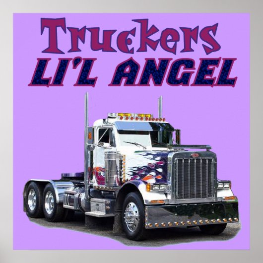 Truckers L'il Angel Poster (Voorkant)