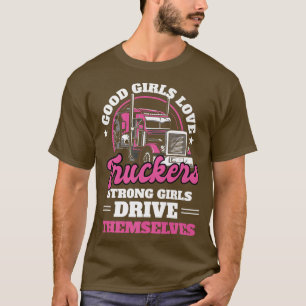 Truckers voor vrachtwagenchauffeur t-shirt