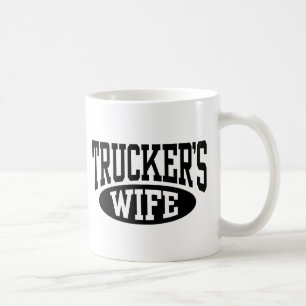 Trucker's vrouw koffiemok