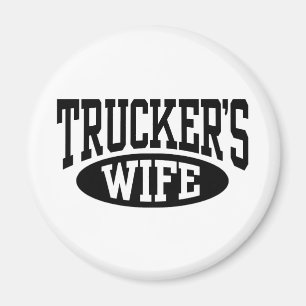 Trucker's vrouw magneet
