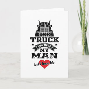 Truckers Wife Truck Driver Girl Truckers Kaart