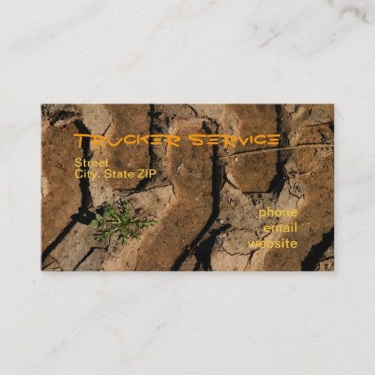 Truckerservice Visitekaartje (Voorkant)