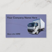 Trucking Delivery Visitekaartje (Achterkant)