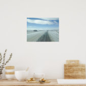 Trucking Interstate 80 Wyoming USA Poster (Keuken)