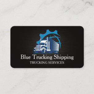 Trucking Shipping Corporate Global Logo Visitekaartje