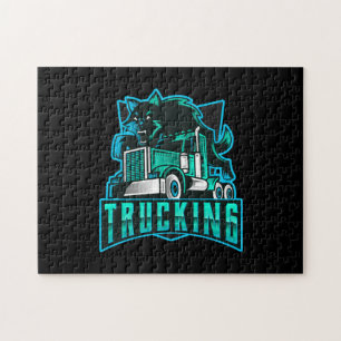 Trucking Transport puzzle puzzle