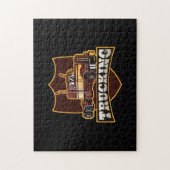Trucking Transport puzzle puzzle (Vertical)