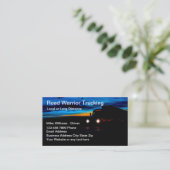 Truckservice voor vrachtwagenchauffeurs voor 's na visitekaartje (Staand voorkant)