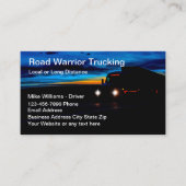 Truckservice voor vrachtwagenchauffeurs voor 's na visitekaartje (Voorkant)