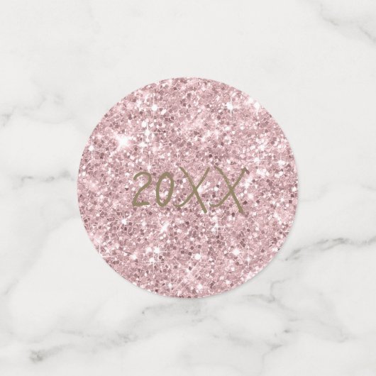 Trucs de brosse & Confetti Rose Gold ID511 (Petit recto)