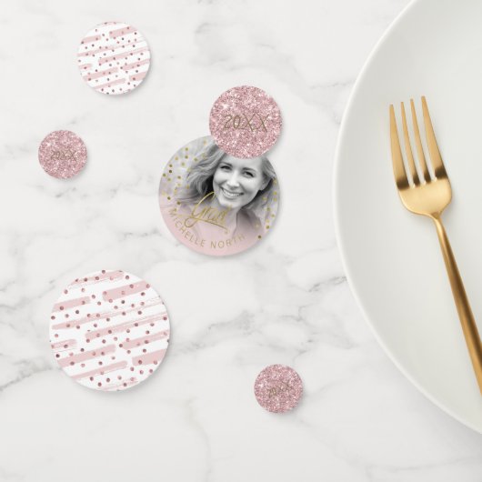 Trucs de brosse & Confetti Rose Gold ID511 (Groupe)