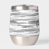 Trucs de pinceau gris argenté moderne (Avant)