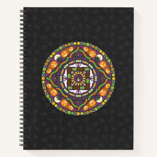 Trucs et traitements Carnet spirale Mandala (Devant)