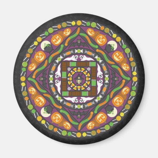 Trucs et traitements Mandala Magnet (Devant)