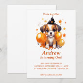 Trucs, traktaties, staarten: uitnodiging voor verj (Voorkant / Achterkant)