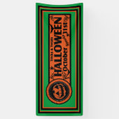 Trucs & Treats Halloween White GBG Spandoek (Verticaal)