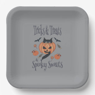 Trucs & Treats Papieren Bordje
