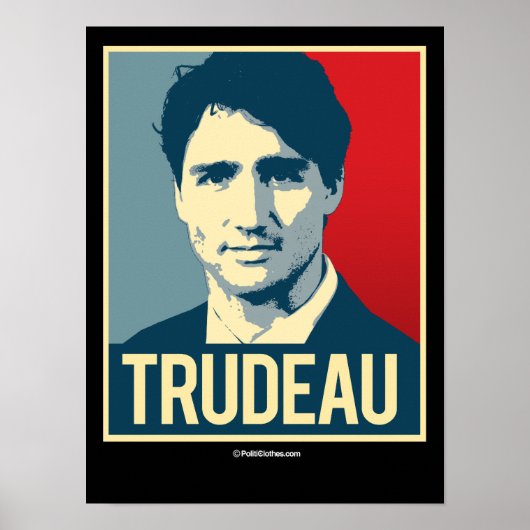 Trudeau Poster (Voorkant)