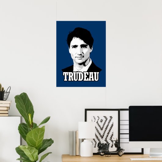 Trudeau Poster (Thuiskantoor)