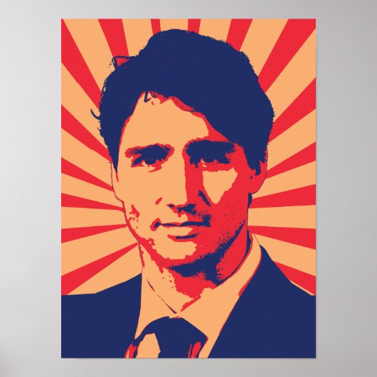 Trudeau Propaganda Poster (Voorkant)