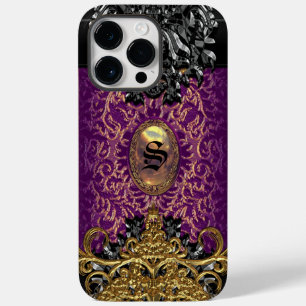 Trudie Lola II Baroque Monogram Classic Case-Mate iPhone 14 Pro Max Hoesje
