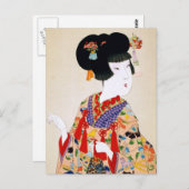 True Beauty  Japanse printer Briefkaart (Voorkant / Achterkant)