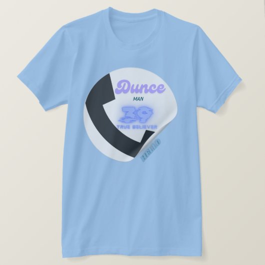 True believer T-shirt (Design voorkant)