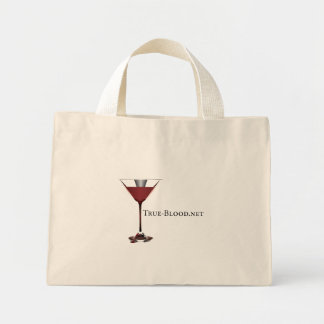 True-Blood.net Martini Glass Canvas tas
