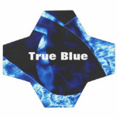 True Blue Abstrait personnalisable (Plat)