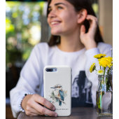 True Blue Kookaburra, custom Case-Mate iPhone Case