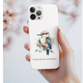 True Blue Kookaburra, custom iPhone 13 Hoesje