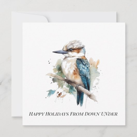 True Blue Kookaburra, op maat (Voorkant)