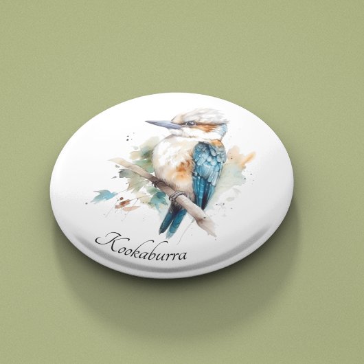 True Blue Kookaburra, op maat Button Flesopener