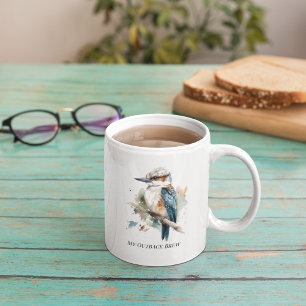 True Blue Kookaburra, op maat gemaakt Koffiemok