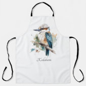 True Blue Kookaburra, op maat Schort (Voorkant)