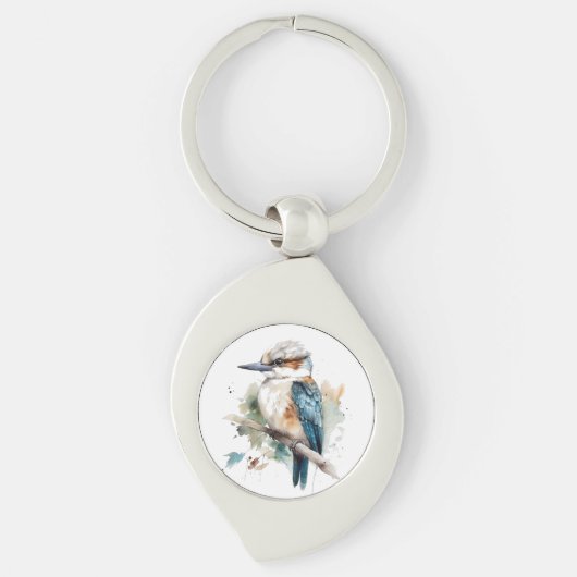 True Blue Kookaburra Sleutelhanger (Voorkant)