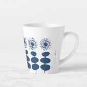 True Blue Sunny Stems Latte Mok (Rechts)