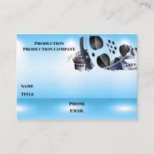 True Blue Visitekaartje