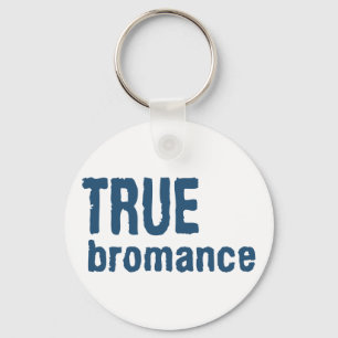 True Bromance (blauw) Sleutelhanger