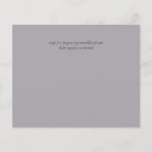 True Color GREENERY Eucalyptus RSVP-kaarten (Achterkant)