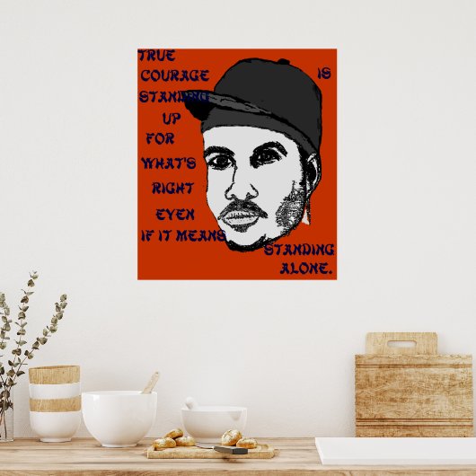 True Courage Print (Keuken)