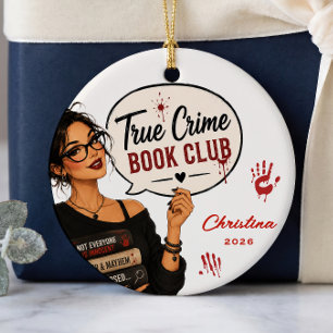 True Crime Boekclub Ornament Cadeau