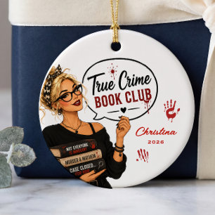 True Crime Boekclub Ornament Cadeau