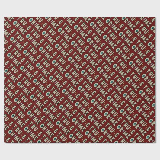 True Crime Cadeaupapier (Vlak)