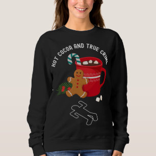 True Crime Christmas Feestdagen Xmas Hot Cacao Gin Trui