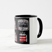 True Crime Fanatic Mug (Devant droit)