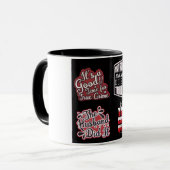 True Crime Fanatic Mug Mok (Voorkant links)